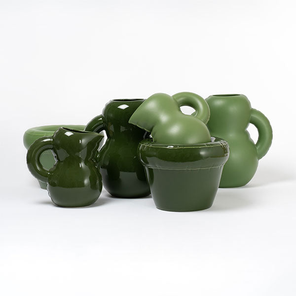 עציץ Planter Pierre Gloss Moss