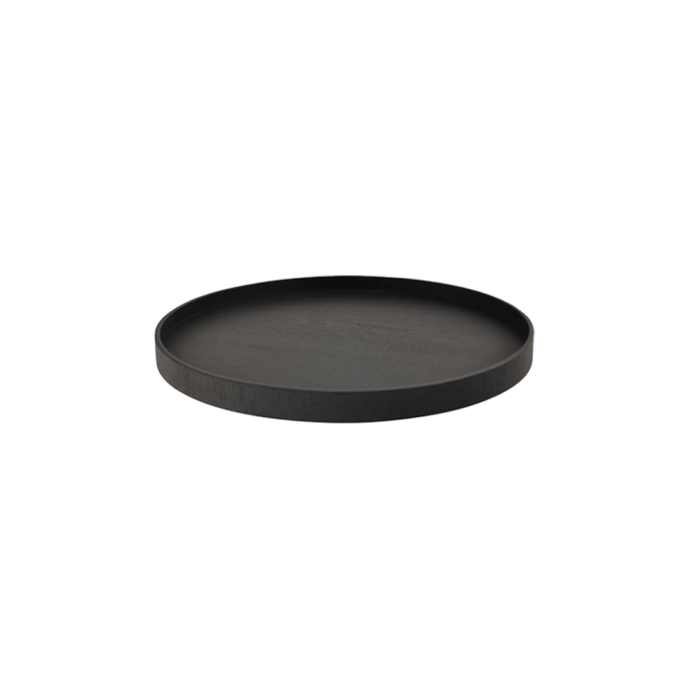 מגש Serve Round Black Ø35cm