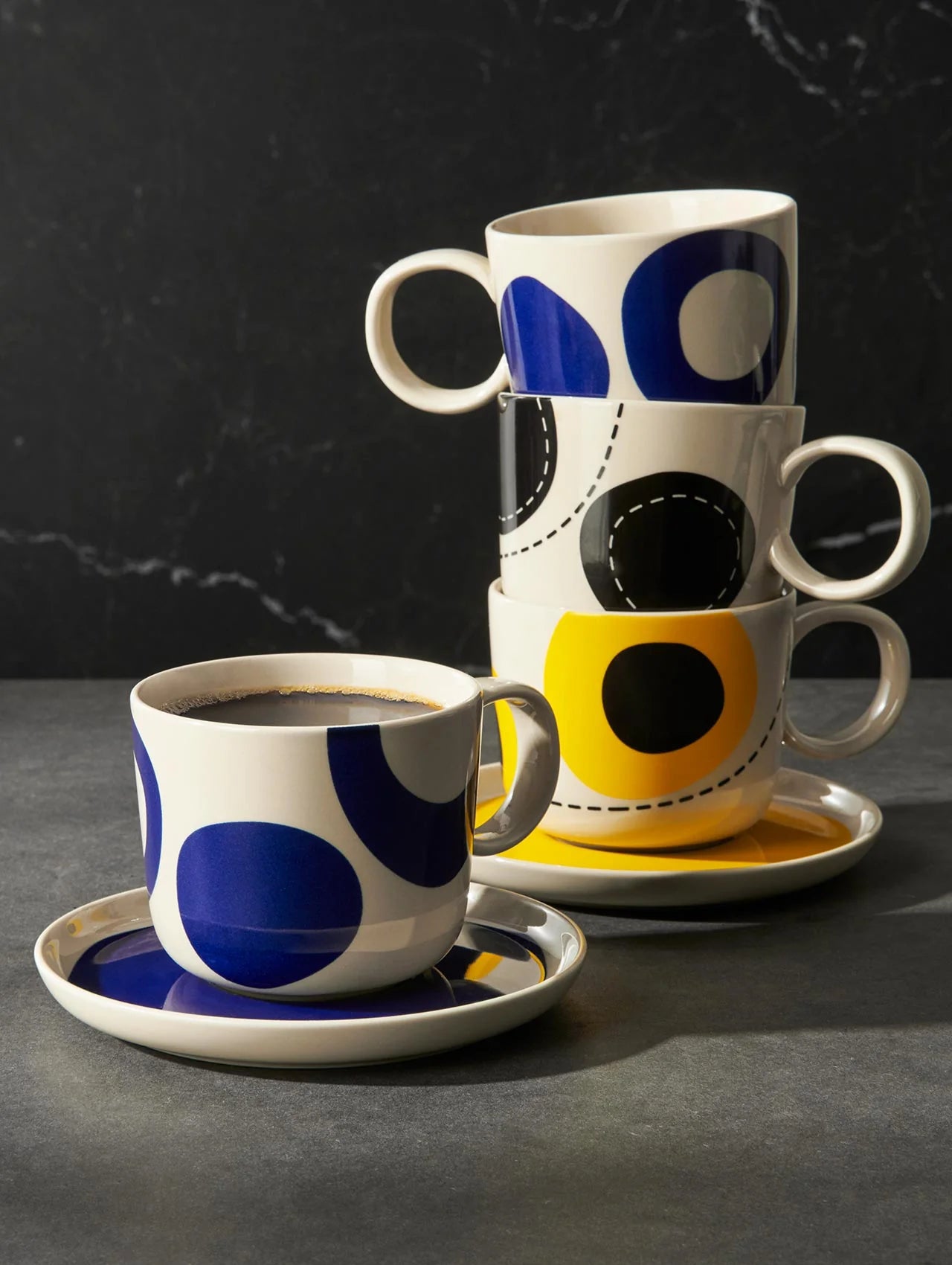 ספל קפה עם צלוחית Variété Coffee Cup With Saucer The Sea