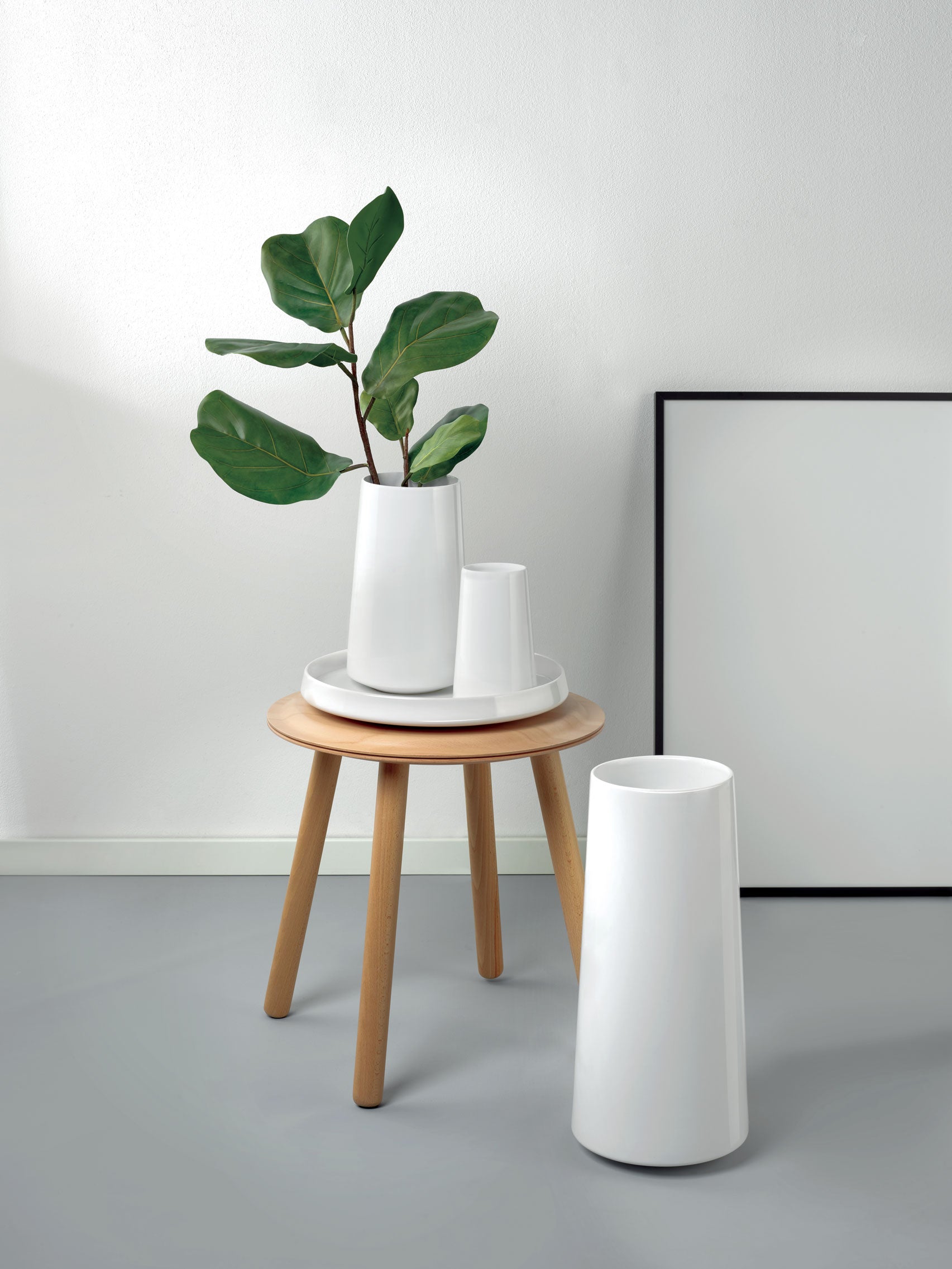 קערת הגשה Float White
