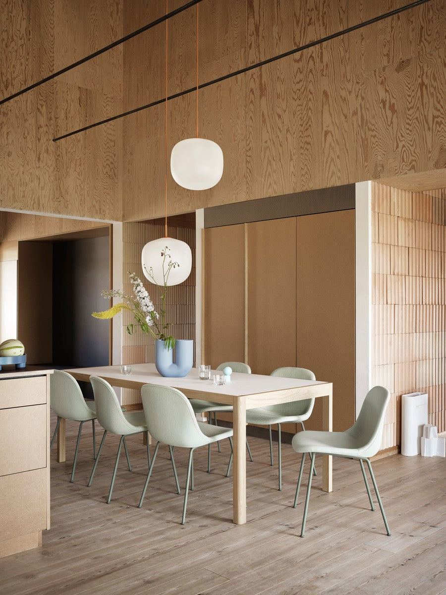 מנורה Rime Pendant Lamp / Ø 37 cm White
