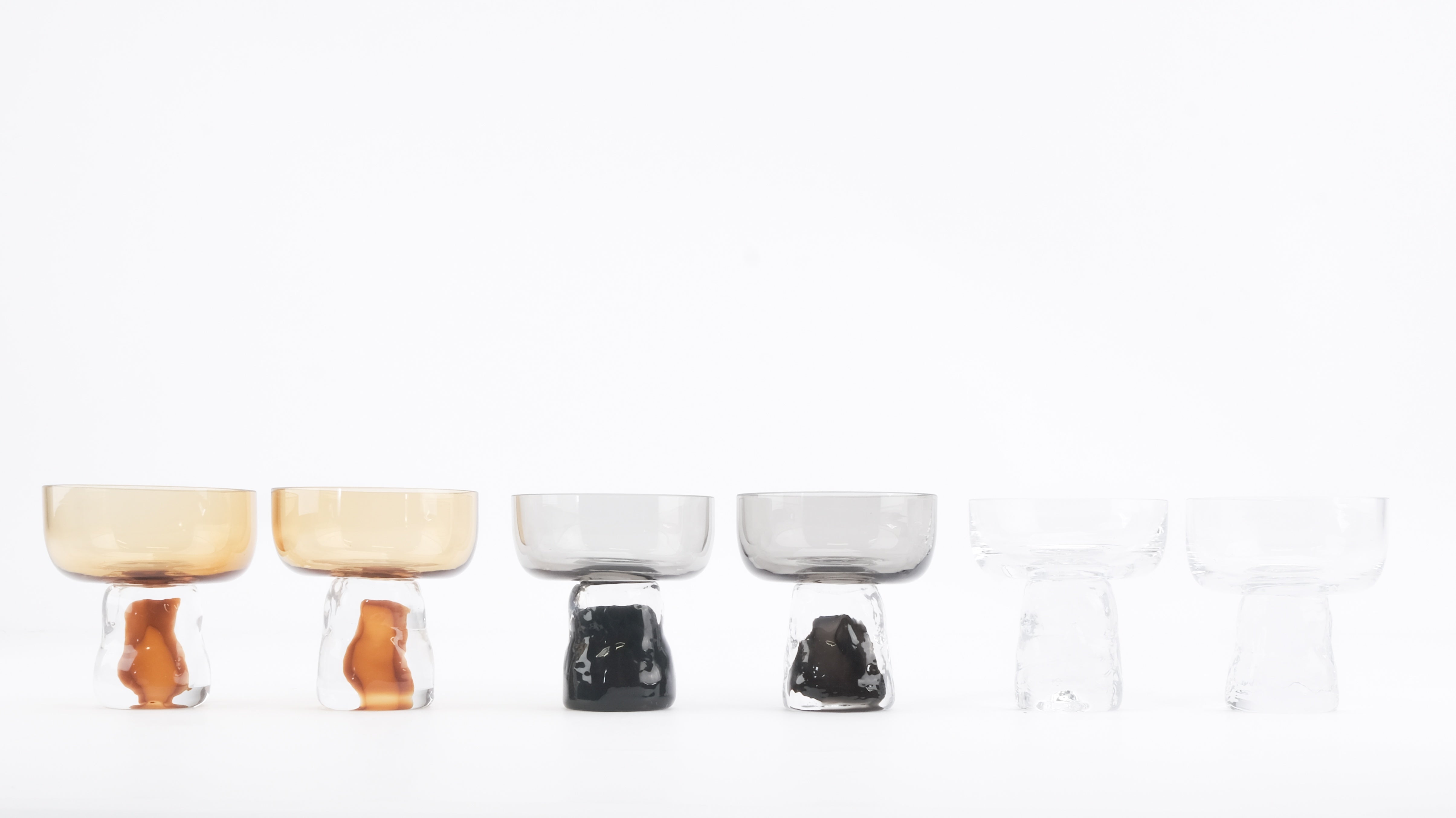 קערת הגשה Gusto Coupe Amber (Large)