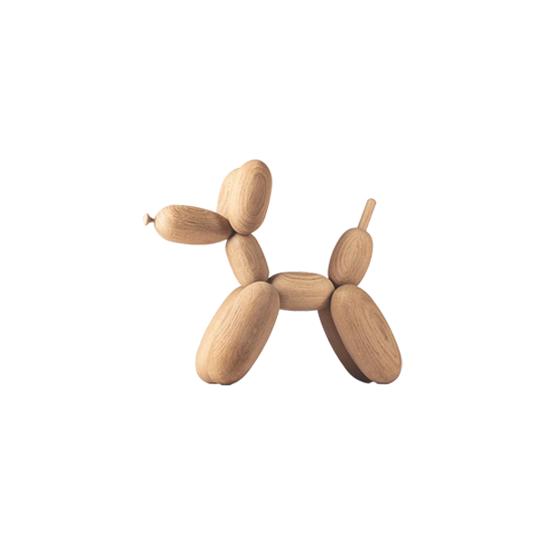 בובת עץ Ballon Dog Oak (Large)