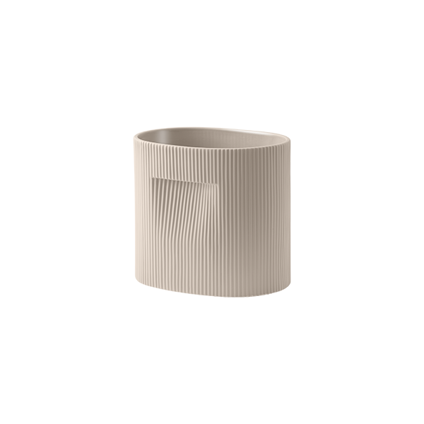 עציץ Ridge Planter Beige (large)