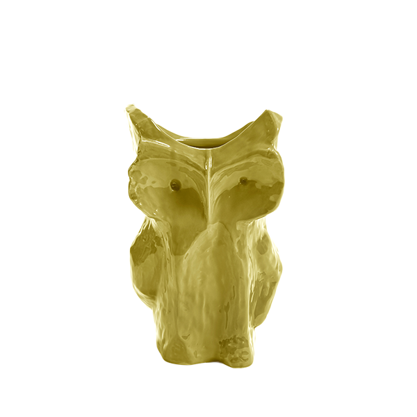 אגרטל ינשוף After Midnight Vase Yellow (Large)