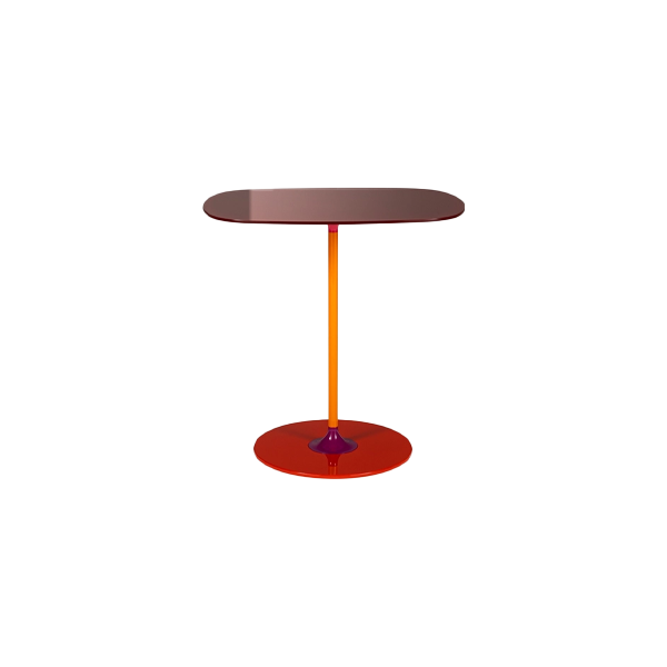 שולחן צד Thierry Side Table Burgundy L