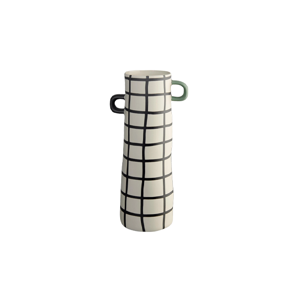 אגרטל Rayu Vase Chequered (Large)