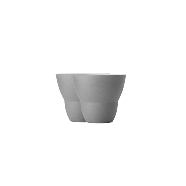 סט 2 ספלי קפה Coffee Cup Grey