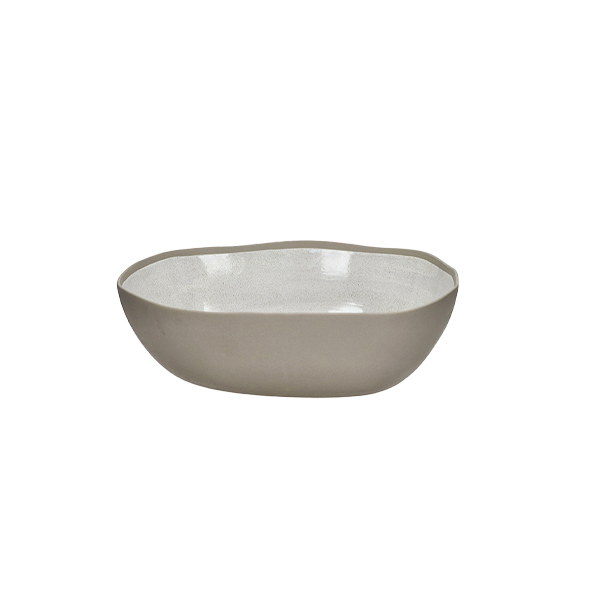 קערת הגשה D36 Primeval Bowl White