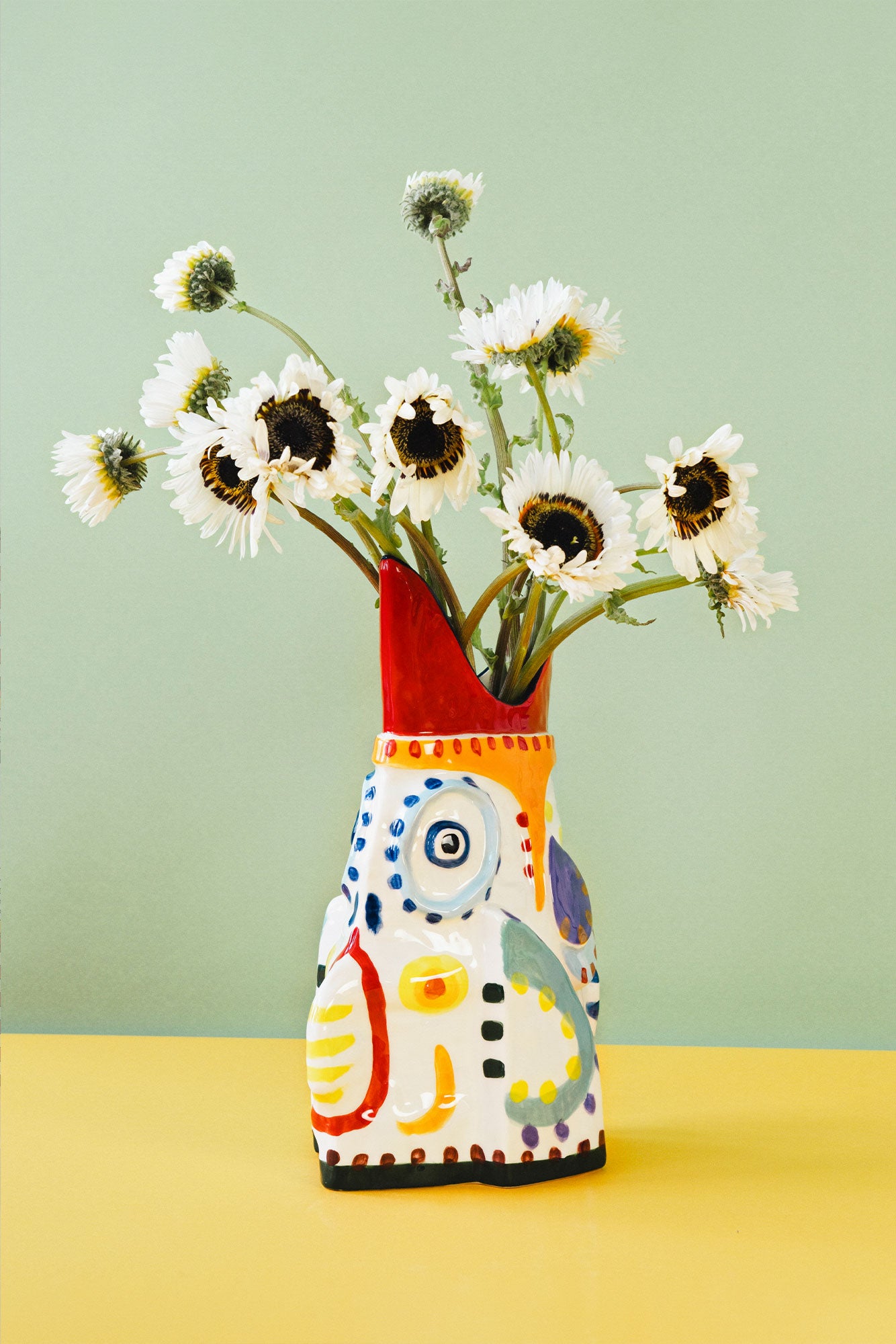 אגרטל דג צבעוני Vase 04 Mix Sicily