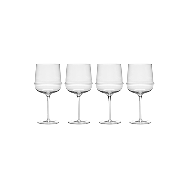 סט 4 כוסות ליין אדום Dune Red wine glass Clear