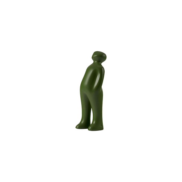 פסל The Visitor COR-37 Green Alfafa Black (Small)
