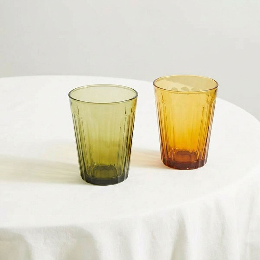 סט 6 כוסות זכוכית Amber M