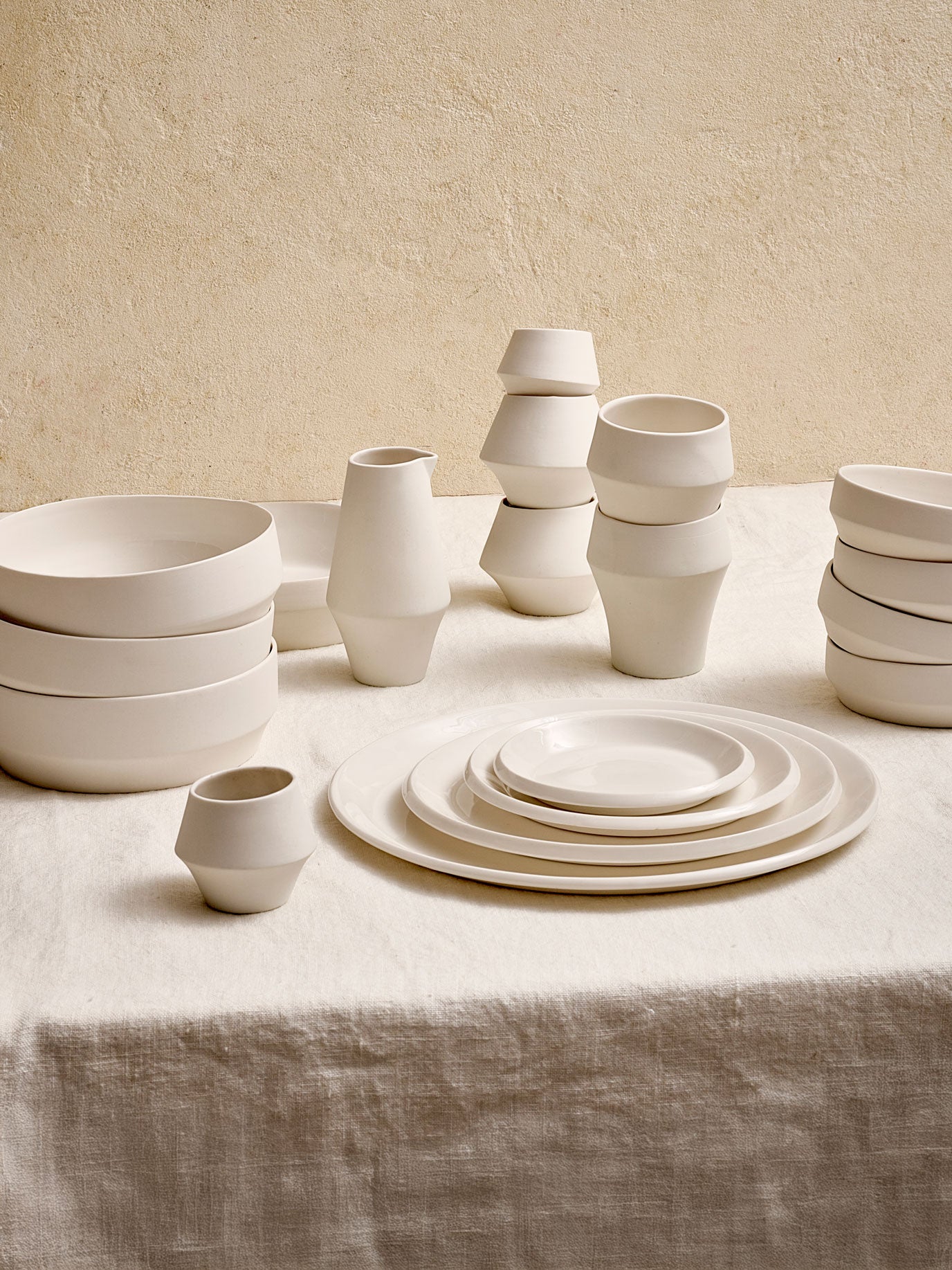 צלחת מנה עיקרית Kojin Plate White