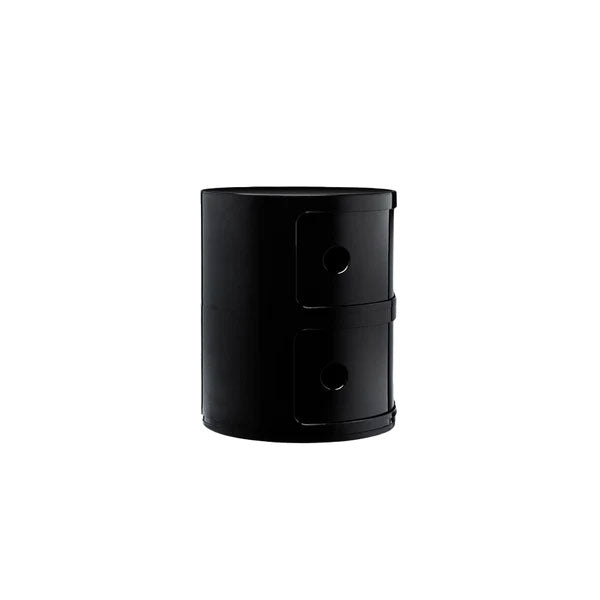 יחידת אחסון Componibili Classic 2 Modules Glossy Black