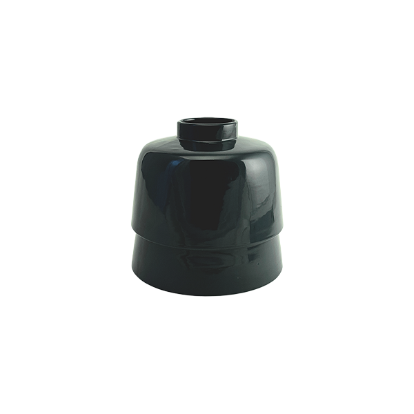 אגרטל Piled Medium Vase Dark Green