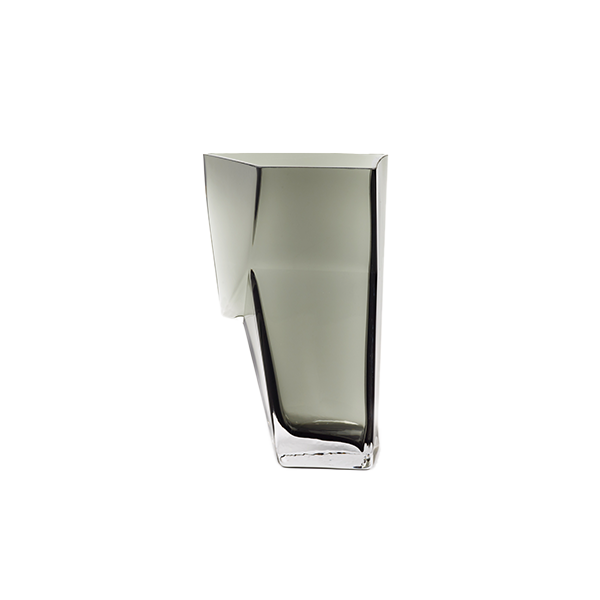אגרטל זכוכית Dunk Vase 8 Grey