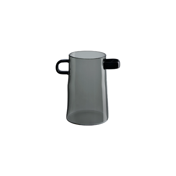 אגרטל Rayu Glass Vase Grey (Small)
