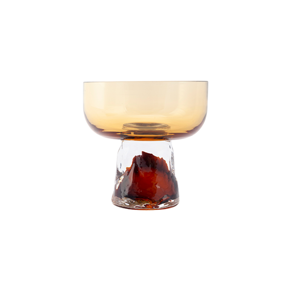 קערת הגשה Gusto Coupe Amber (Large)