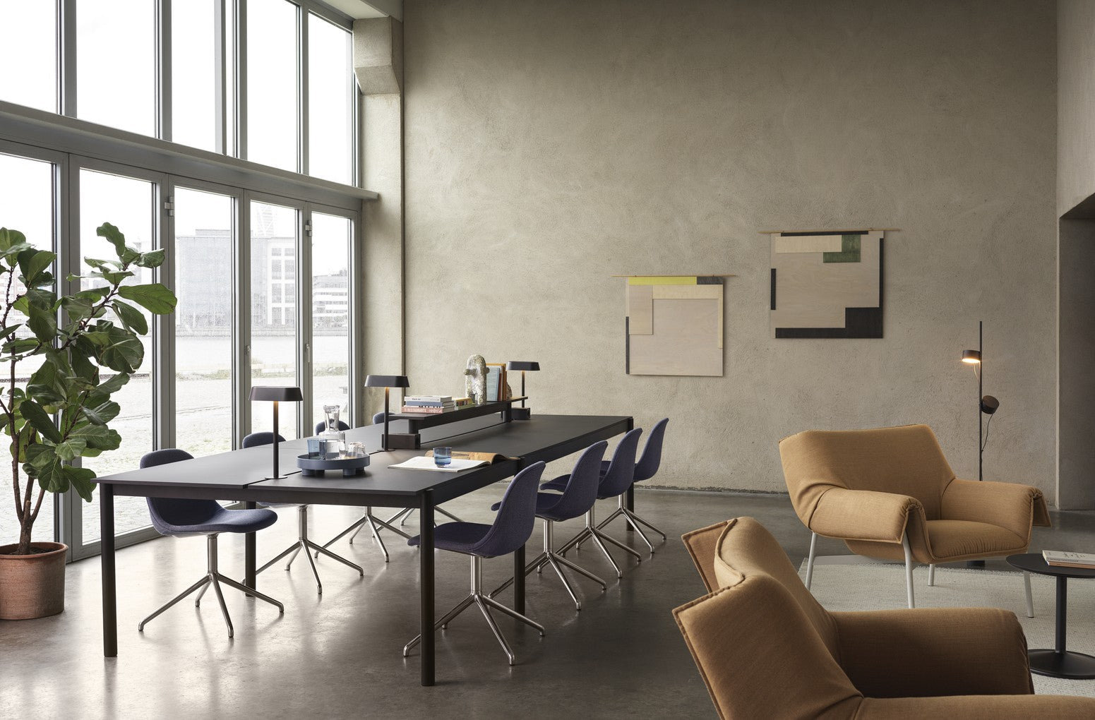 מגש Platform Tray Blue Grey