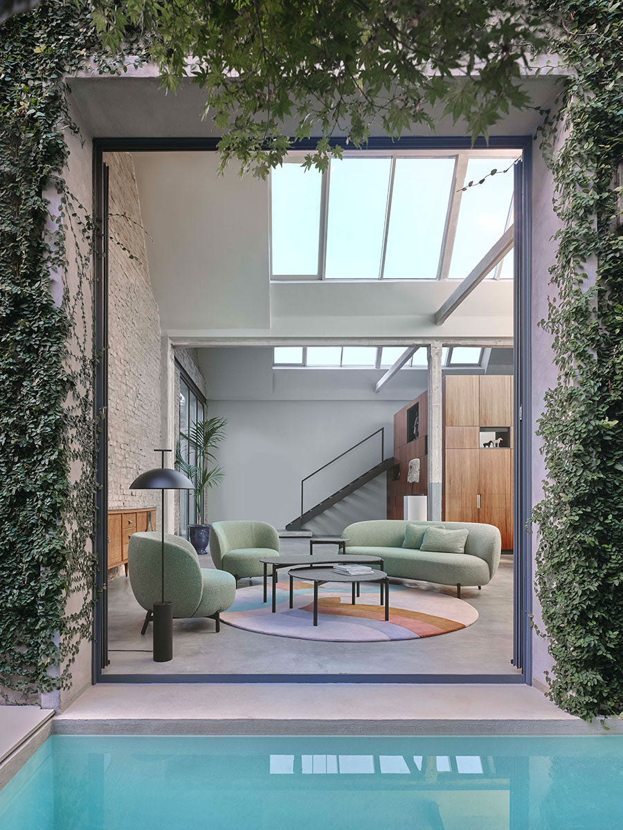 כורסא Lunam Armchair Curly Patricia Urquiola White