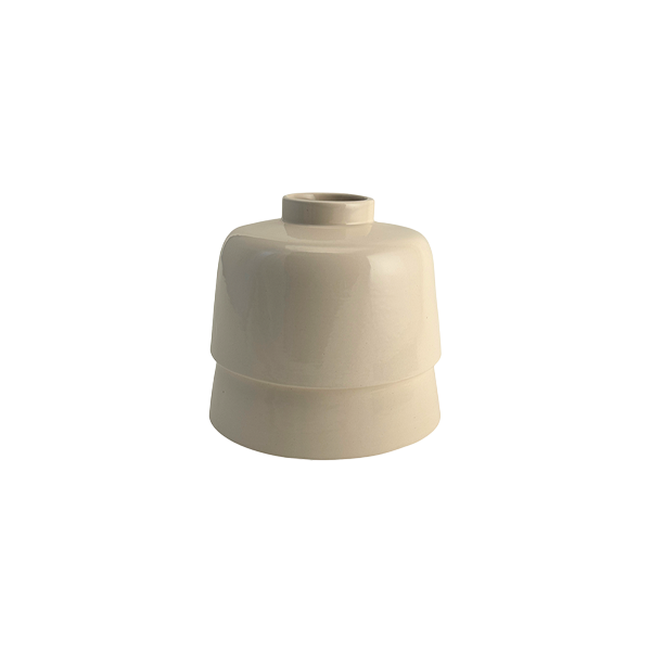אגרטל Piled Medium Vase Cream