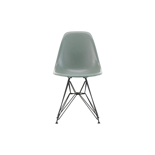 *כסא Eames Fiberglass DSR Sea Foam Green, Basic Dark