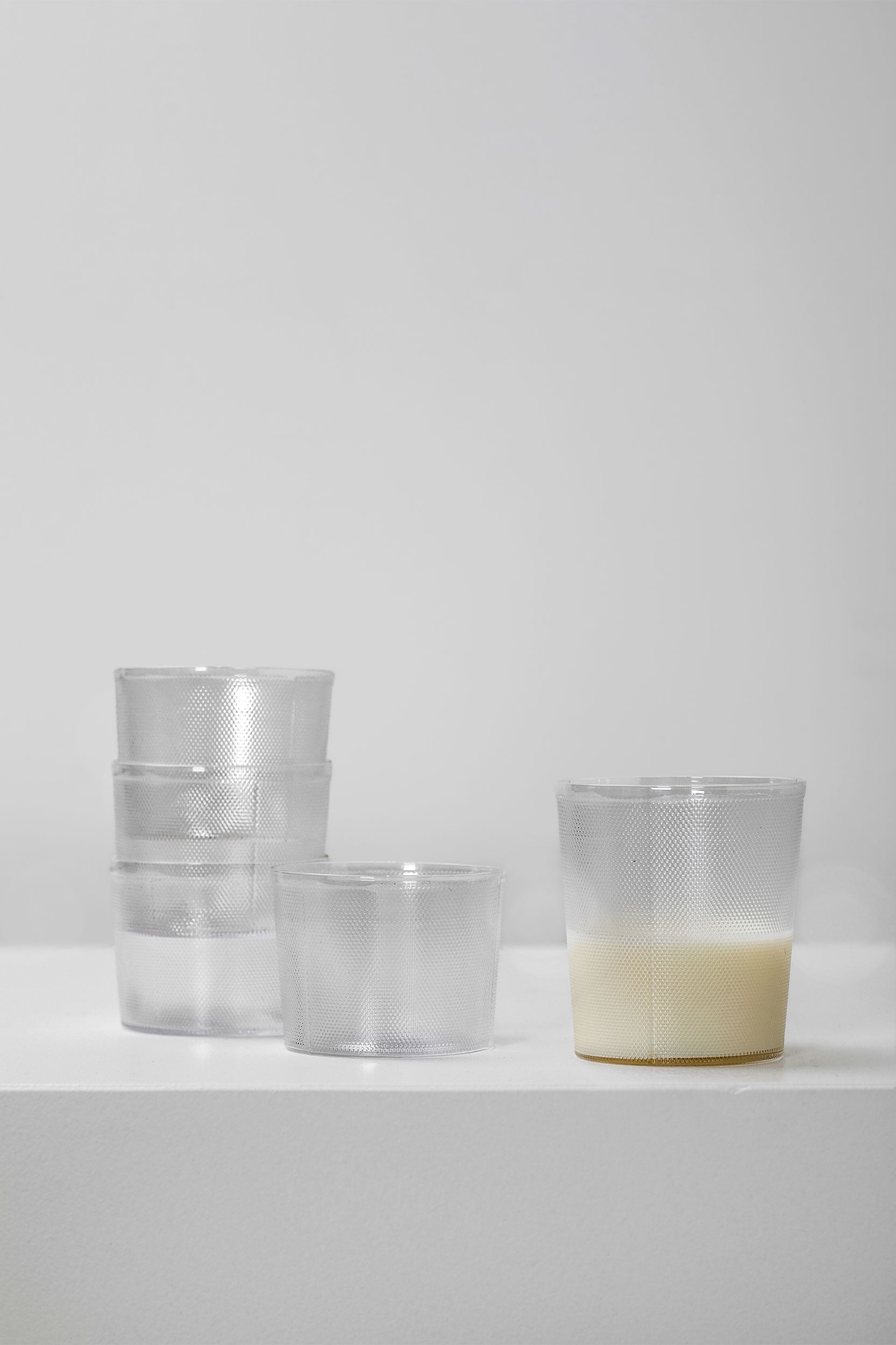 סט 4 כוסות זכוכית נמוכות Merci Glass La Nouvelle