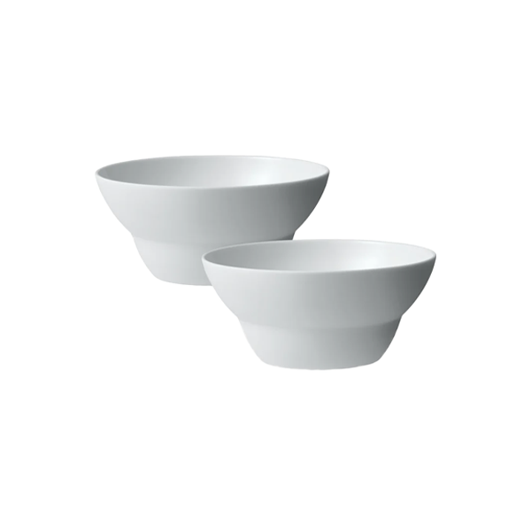 סט 2 קערות Bowl White