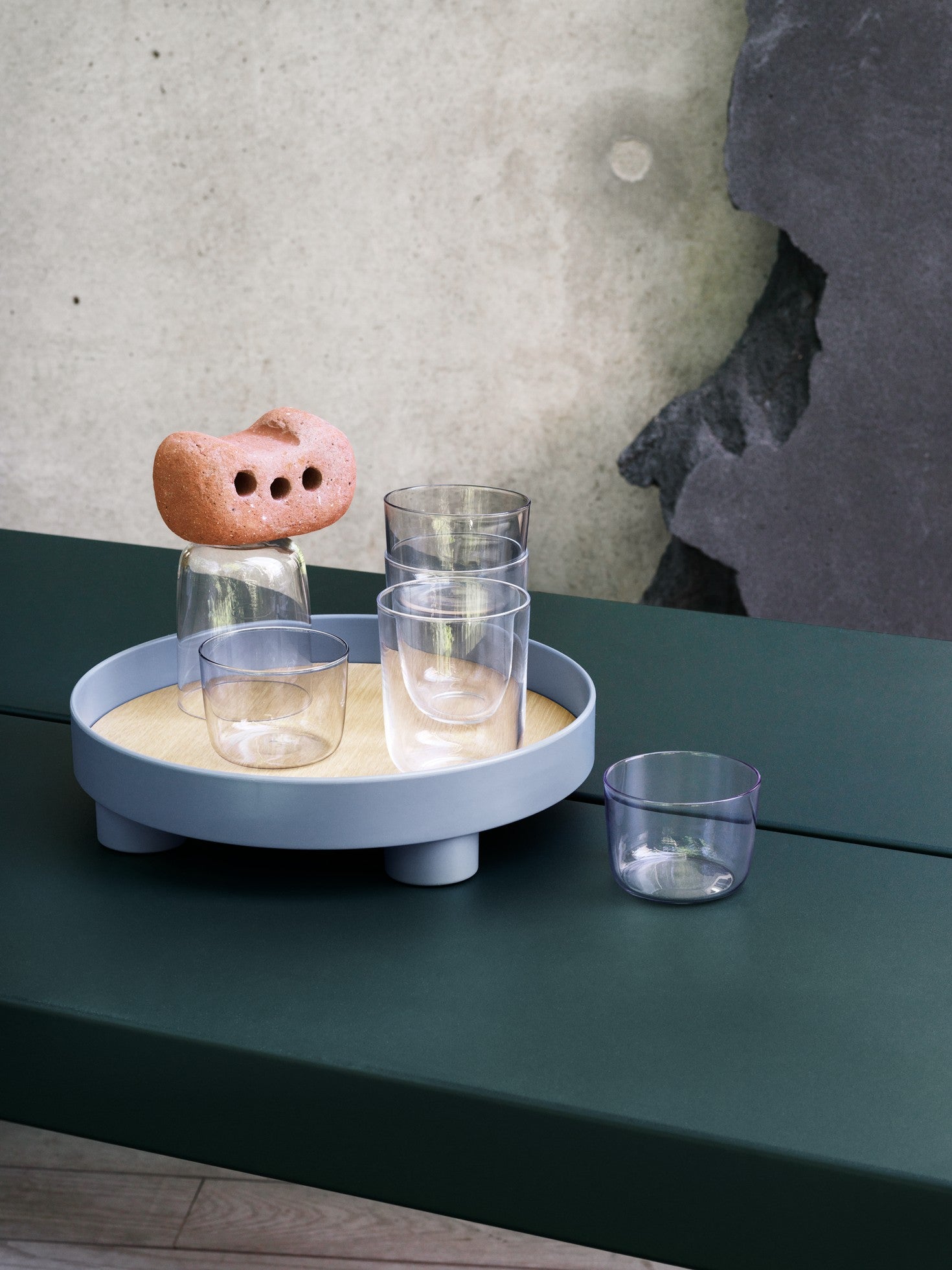 מגש Platform Tray Blue Grey