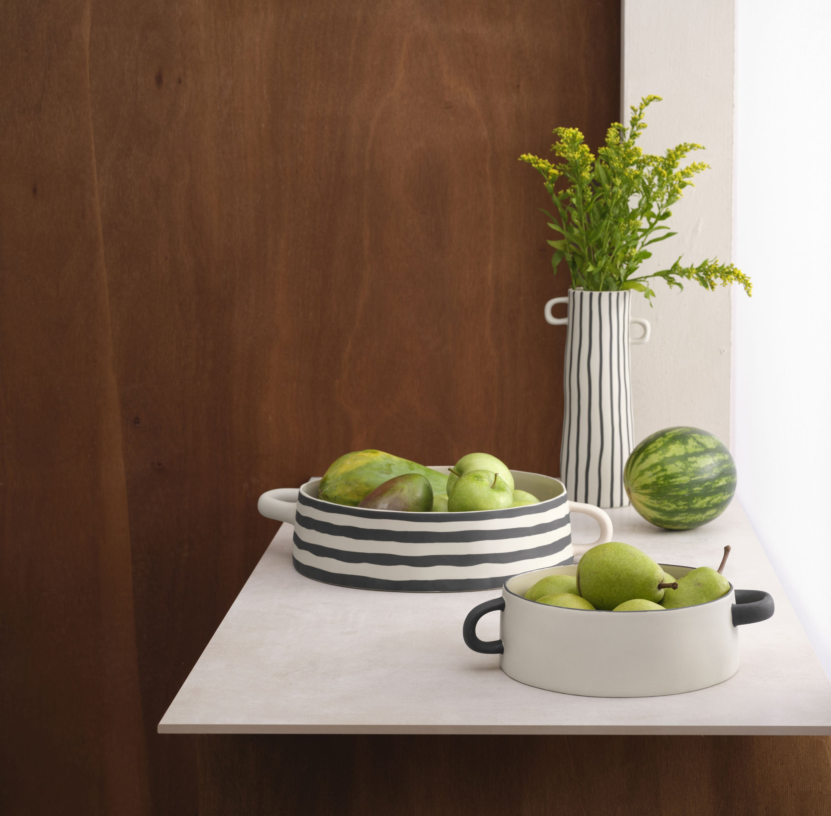 אגרטל Rayu Vase Chequered (Large)