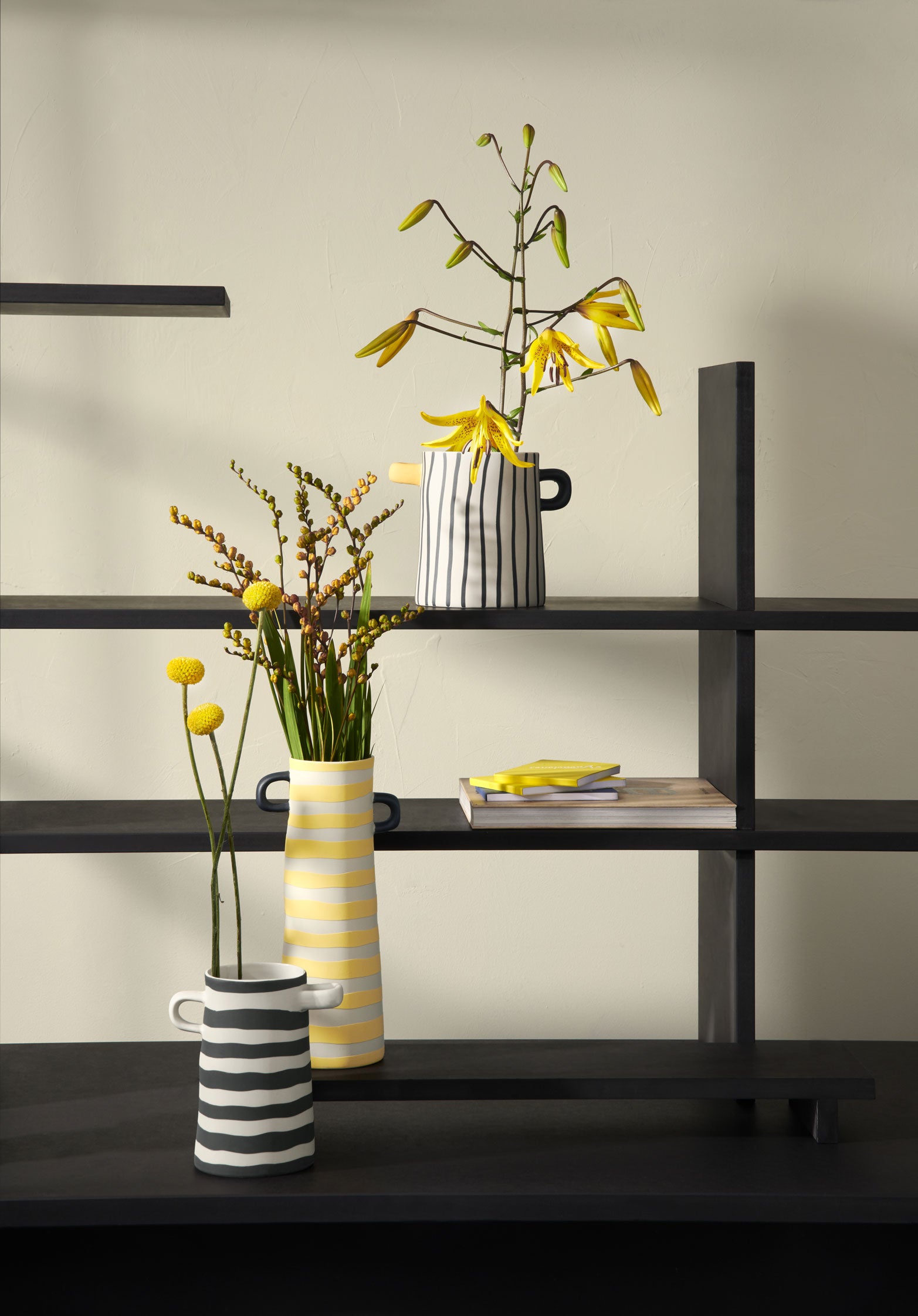 אגרטל Rayu Vase Vertical Striped (Large)