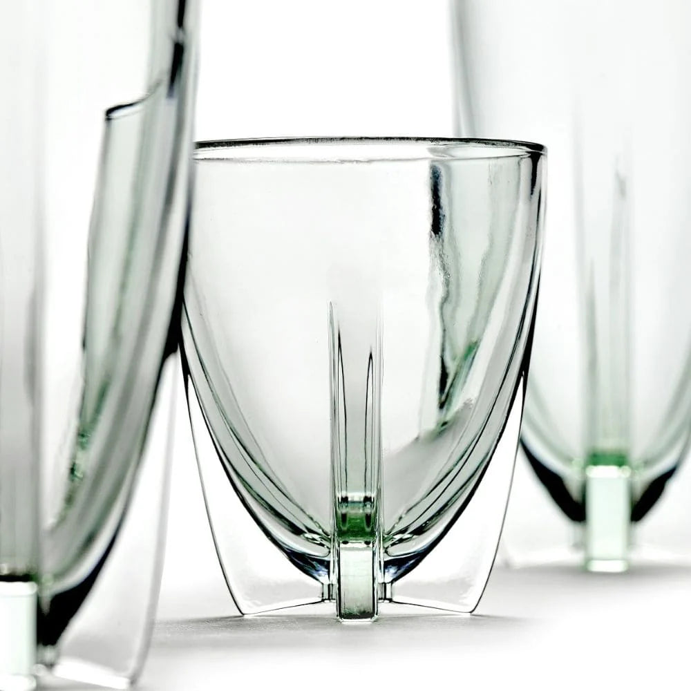 סט 4 כוסות   Dora Universal Glass Light Green (Small)