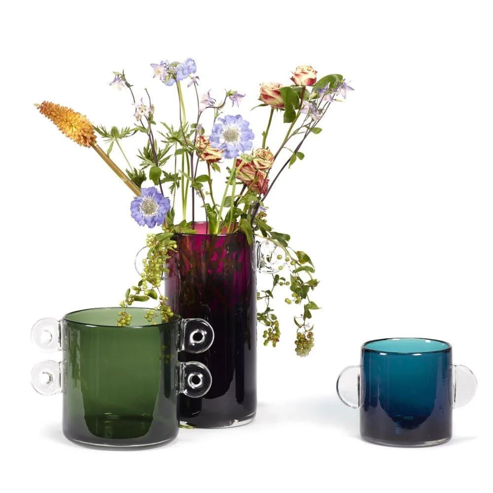 אגרטל Wind & Fire Vase Aubergine
