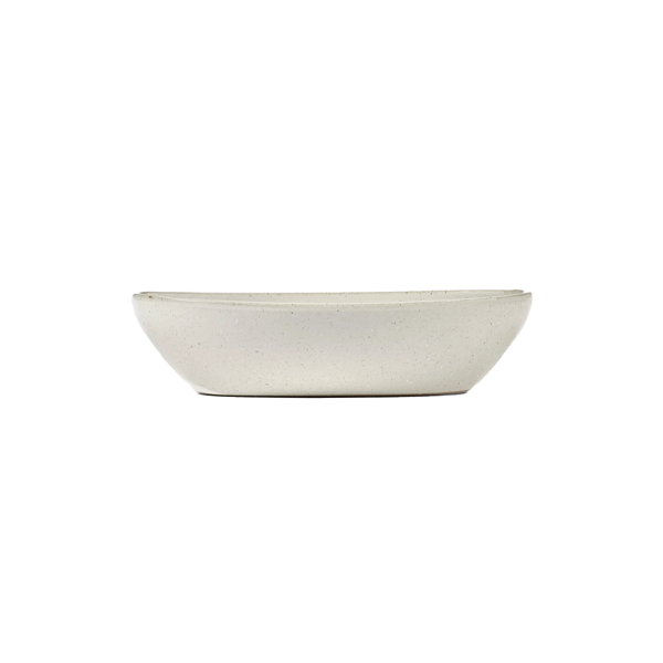 קערה אובלית Oval Serving Bowl Off-White (Small)