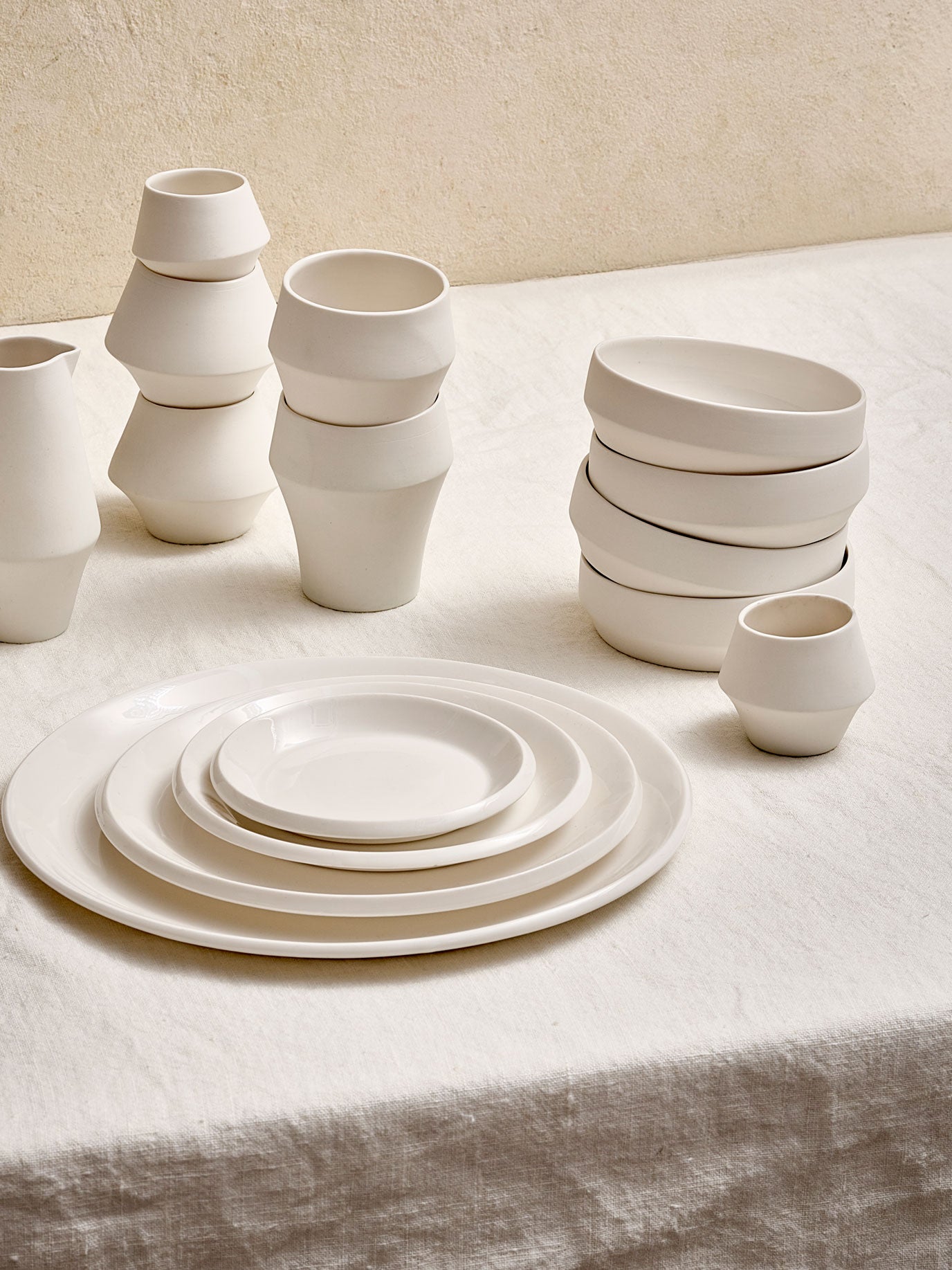 צלחת מנה עיקרית Kojin Plate White