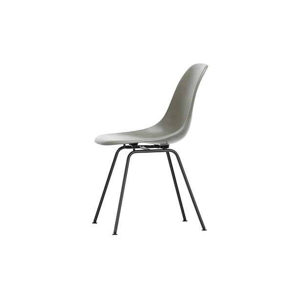*כסא Eames Fiberglass DSX Raw Umber, Basic Dark