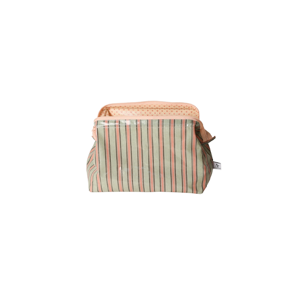 תיק בד גימור מבריק Strokes Verte stripes Medium 28x18x12