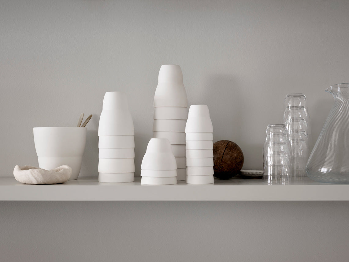 סט 2 ספלי קפה Coffee Cup White