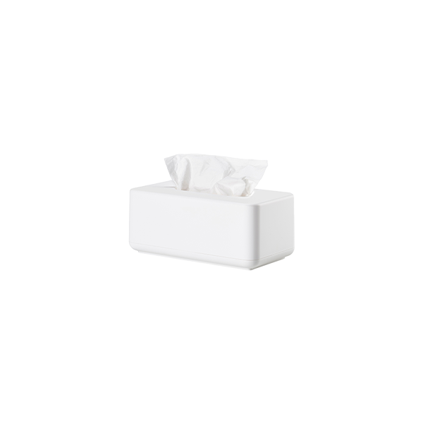 קופסאת טישו מלבנית UME White