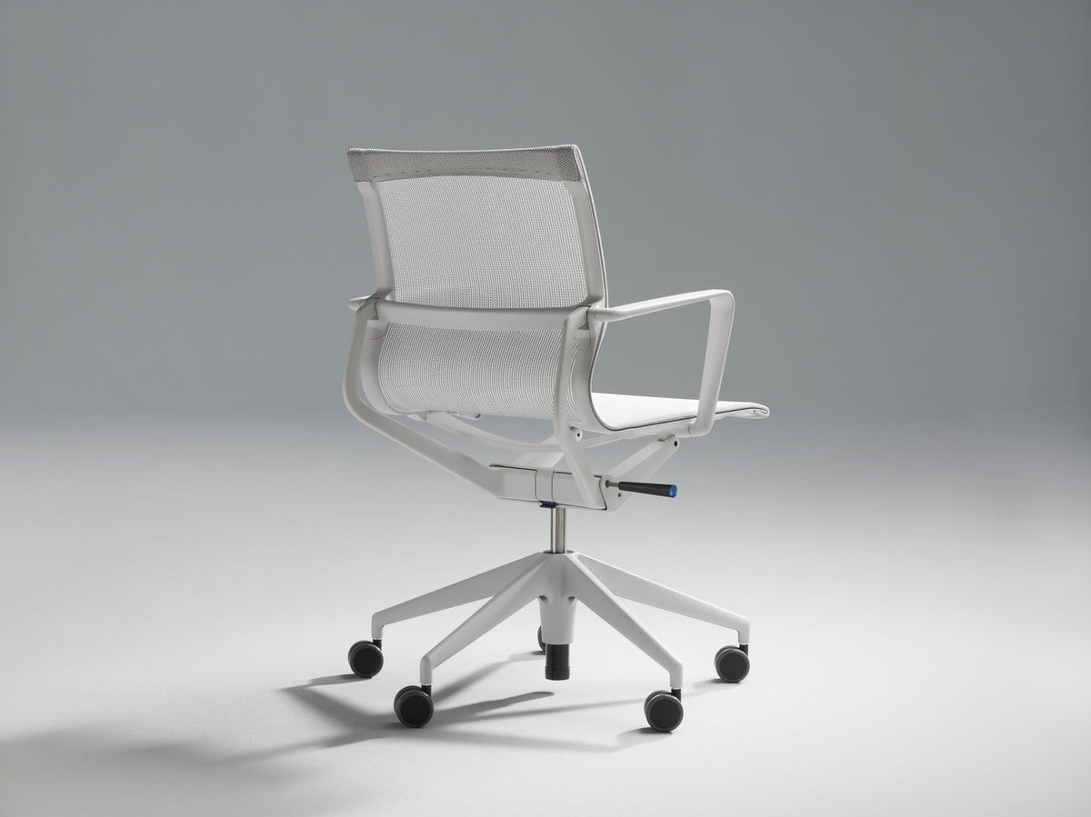 כסא משרדי Physix Soft Grey Base/Trioknit Silver