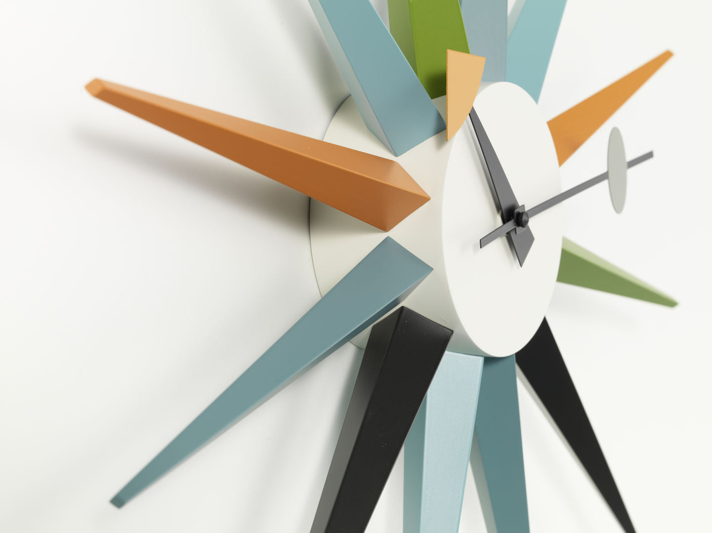 שעון Sunburst Clock Multicolor
