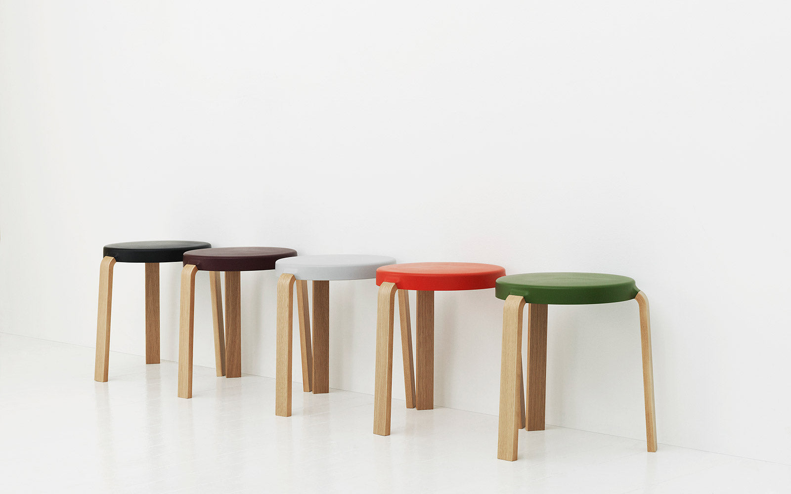 שרפרף Tap Oak base/Caramel