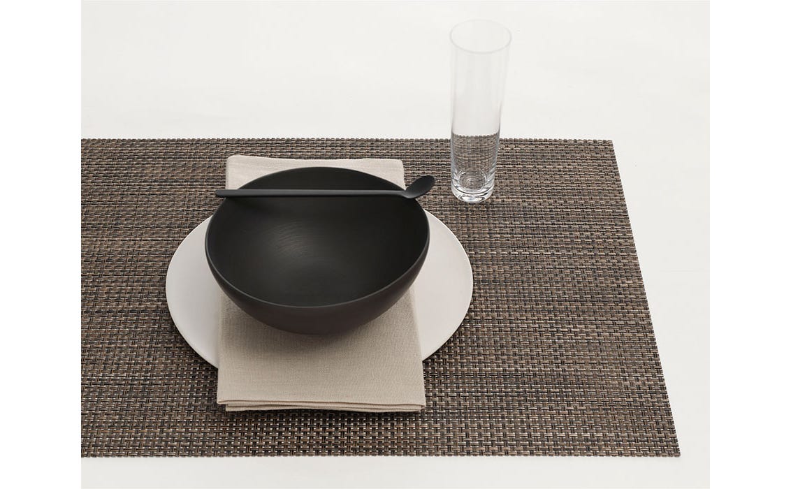 פלייסמט Basketweave Oyster