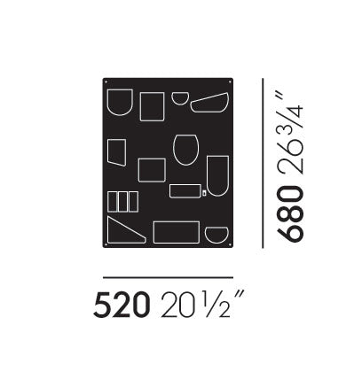 ארגונית קיר Uten.Silo II Black (small)