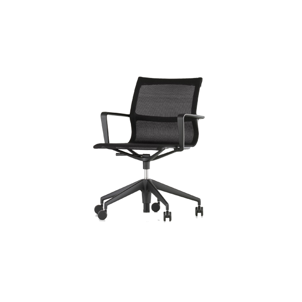 *כסא משרדי Physix Black Base/Trioknit Black Pearl