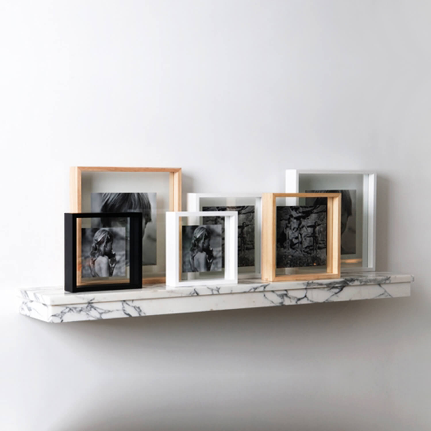 מסגרת תמונה Floating Box 13×18 Timber