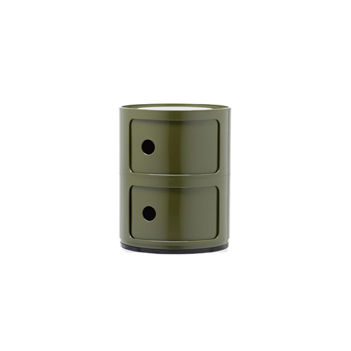 יחידת אחסון Componibili Classic 2 Modules Glossy Green