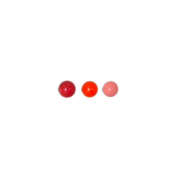 סט 3 מתלים Coat Dots Red