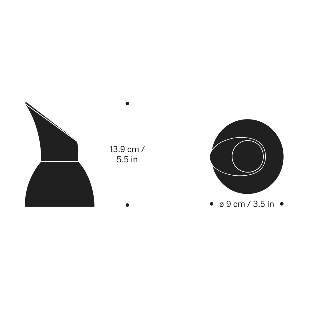 קנקן חלב קטן Milk Jug Grey
